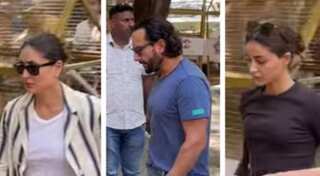 Malaika Arora's friends Kareena Kapoor, Saif rush to her residence on news of dad's death