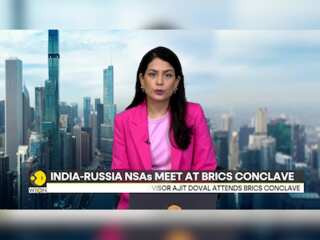 BRICS NSA Meet: India's NSA Ajit Doval meets Russian counterpart Sergei Shoigu