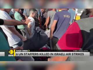 Israel-Hamas War: 6 UN staffers killed in Israeli air strikes in Gaza | WION Speed News