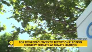 Top tech executives to testify on election security threats at Senate hearing