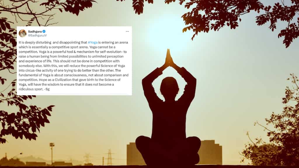 'Reducing Yoga to circus': Sadhguru reacts to Yoga entering as sport in 2026 Asian Games