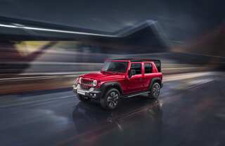 What is unique about the first Mahindra Thar Roxx which is to be auctioned?