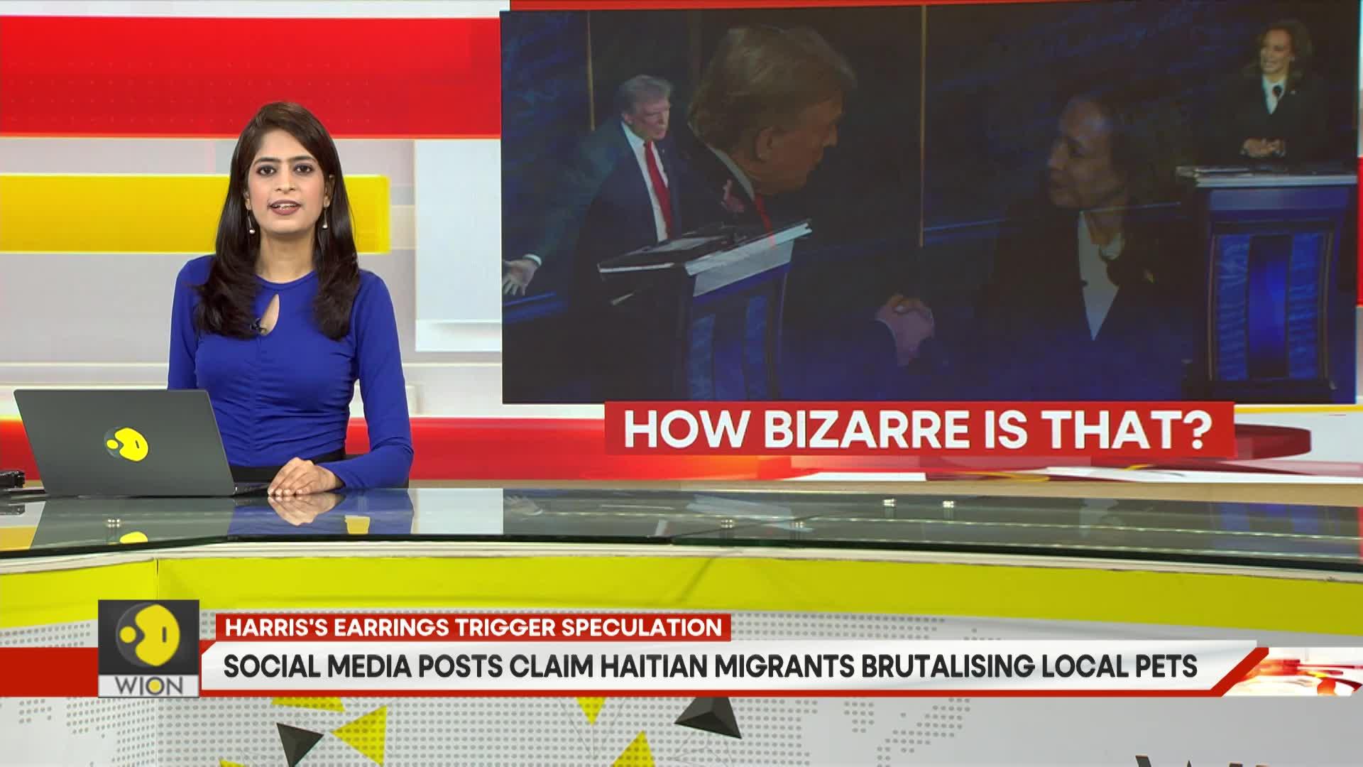 US Presidential Debate 2024: Social media muses, were Harris earrings Bluetooth devices?
