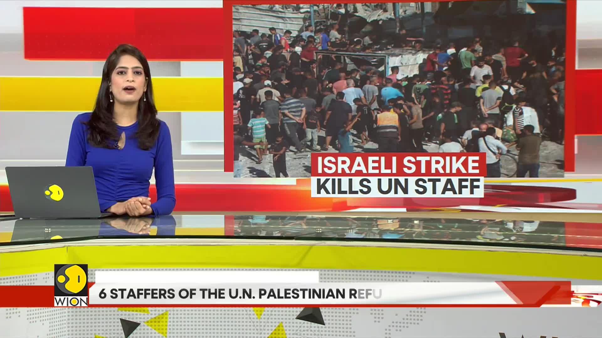 Israel-Hamas War: Airstrikes hit school in Gaza, 6 UNRWA staffers killed