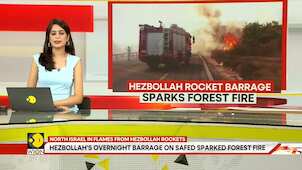 Israel-Hezbollah Tensions: North Israel in Flames From Hezbollah Rocket Fire