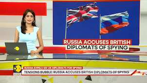 Russia accuses British diplomats of spying