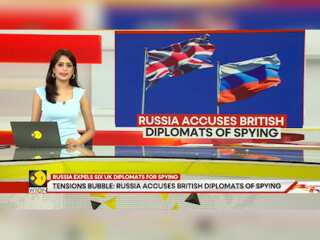 Russia accuses British diplomats of spying