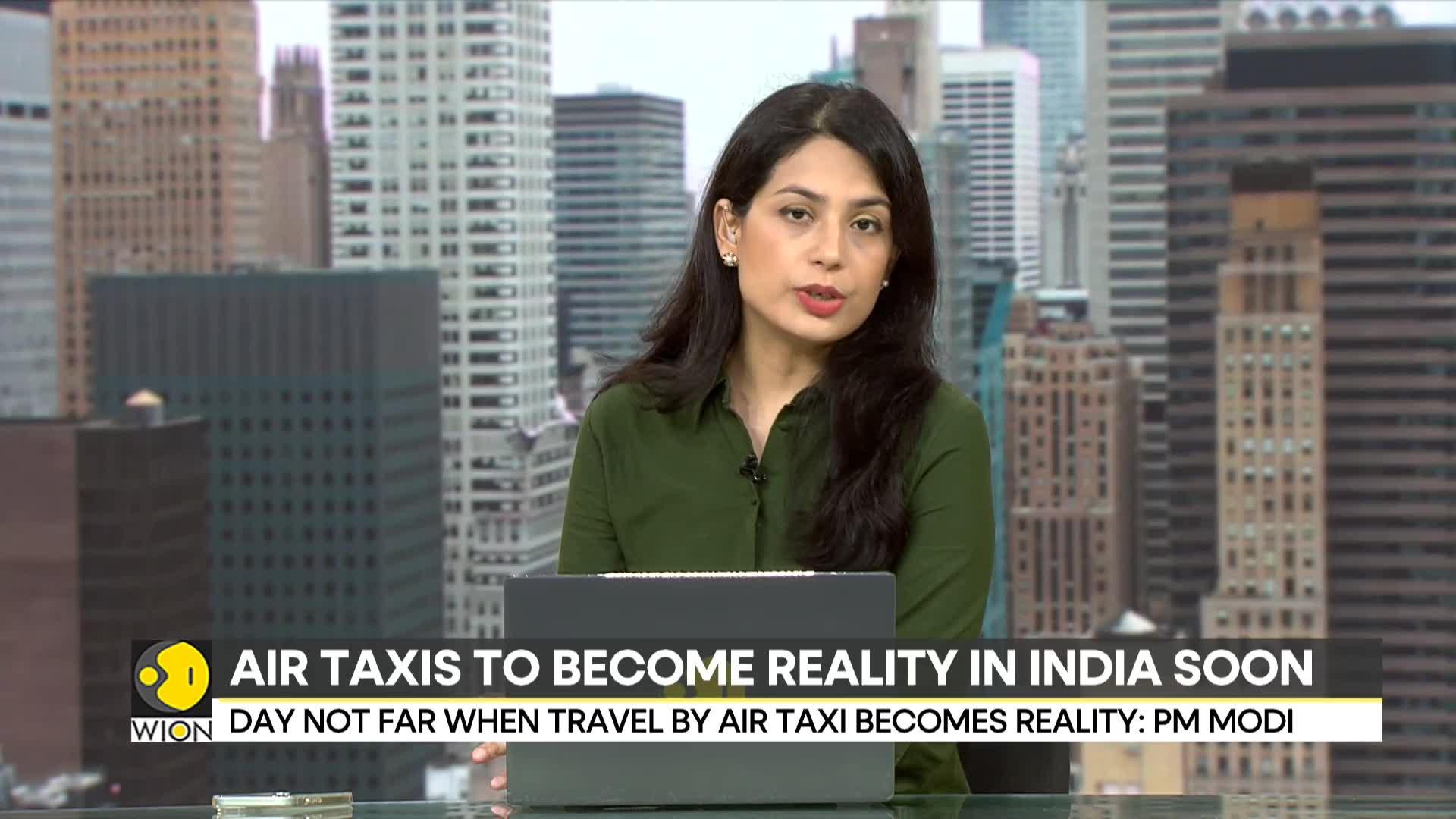 PM Modi unveils India's air taxi plans, to become a reality soon
