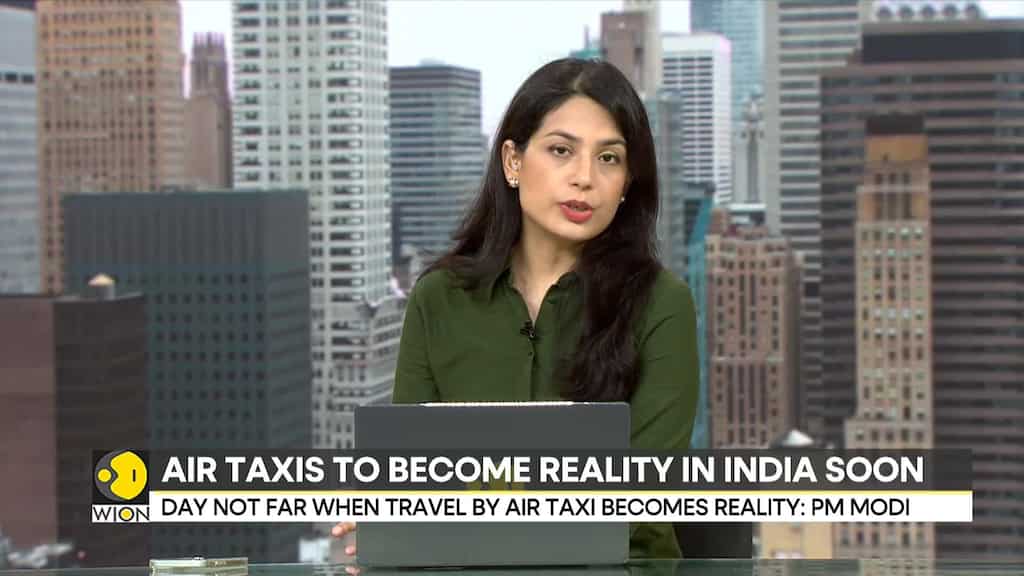 PM Modi unveils India's air taxi plans, to become a reality soon