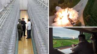North Korea reveals first images of banned uranium enrichment site