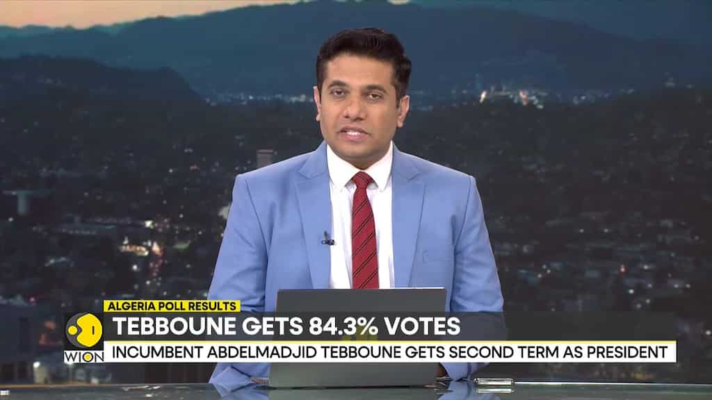 Algeria poll results: President Tebboune re-elected for 2nd term