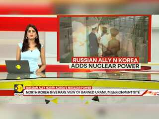 North Korea gives rare peek at banned uranium enrichment site