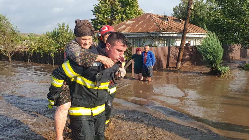 Floods in Romania kill at least four people as rain batters central Europe