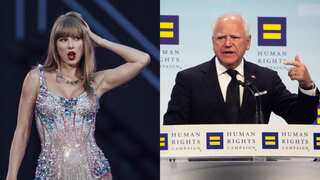 Tim Walz calls Trump 'the smallest man who ever lived' in Taylor Swift-inspired jab
