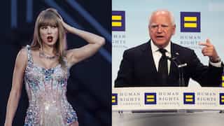 Tim Walz calls Trump 'the smallest man who ever lived' in Taylor Swift-inspired jab