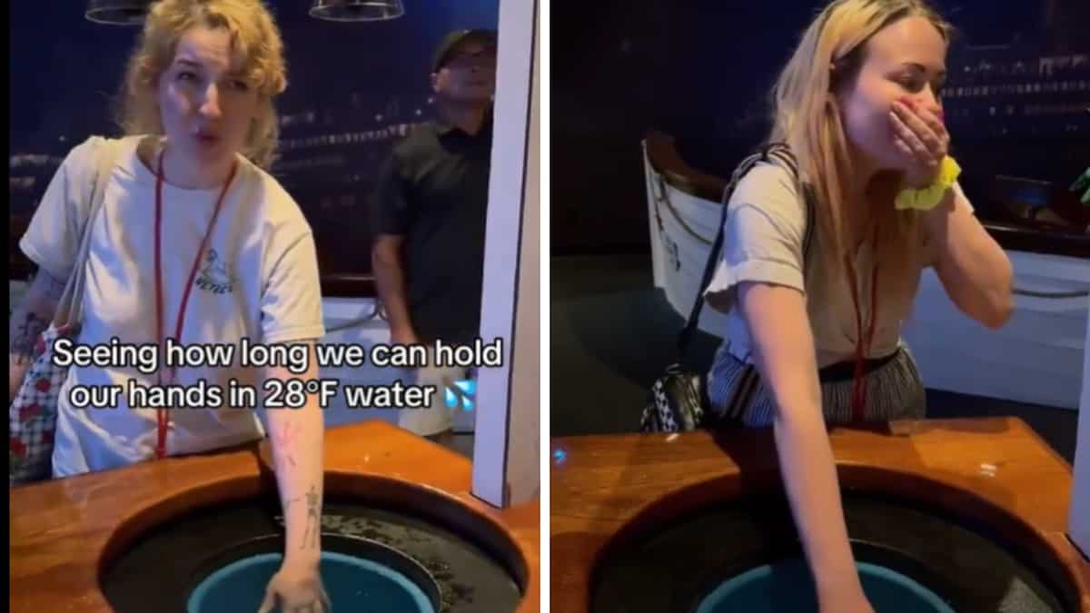 This museum gives experience of how 'bone-chilling' was Atlantic when Titanic drowned: Watch This museum gives experience of how 'bone-chilling' was Atlantic when Titanic drowned: Watch