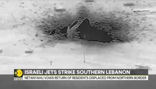 Israel vs Hezbollah Conflict: Israeli jets strike Hezbollah operatives in southern Lebanon