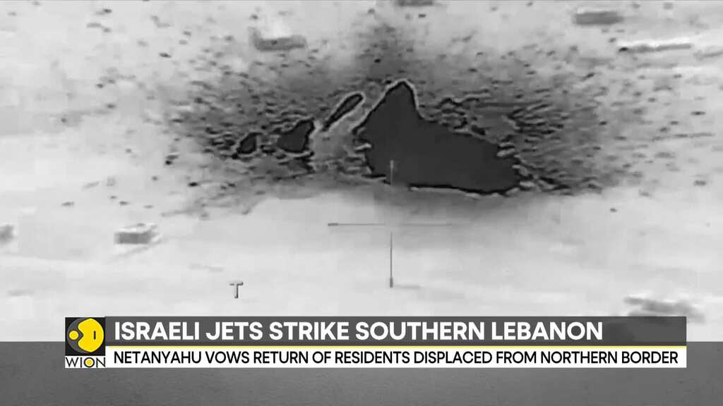 Israel vs Hezbollah Conflict: Israeli jets strike Hezbollah operatives in southern Lebanon