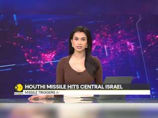 Israel-Hamas War: Houthi missile hits open area in central Israel