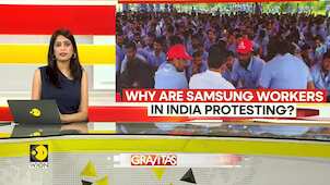 Why are Samsung workers in India protesting?