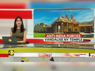 Gravitas: Anti-India forces vandalise temple in New York