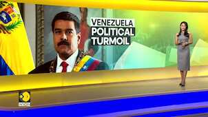 Venezuela: President Maduro displays gun on television
