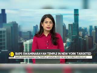 BAPS Swaminarayan Temple Vandalised In New York
