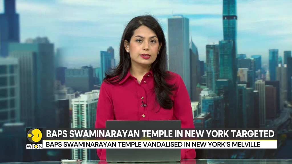 BAPS Swaminarayan Temple Vandalised In New York