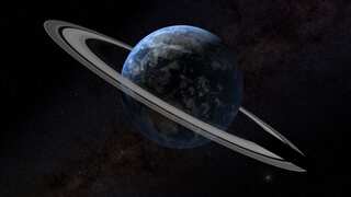 Earth likely had a ring around it 466 million years ago. It was created by...