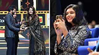 Aishwarya Rai's winning moment at SIIMA 2024 is captured by proud daughter Aaradhya Bachchan, see pic