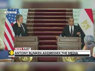 Antony Blinken Issues Joint News Conference With Egyptian Foreign Minister Abdelatty