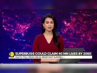 Antimicrobial-resistant superbugs set to claim 40 million lives