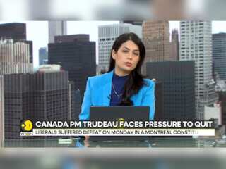 Canadian PM Trudeau faces pressure to quit after election loss in his hometown Montreal