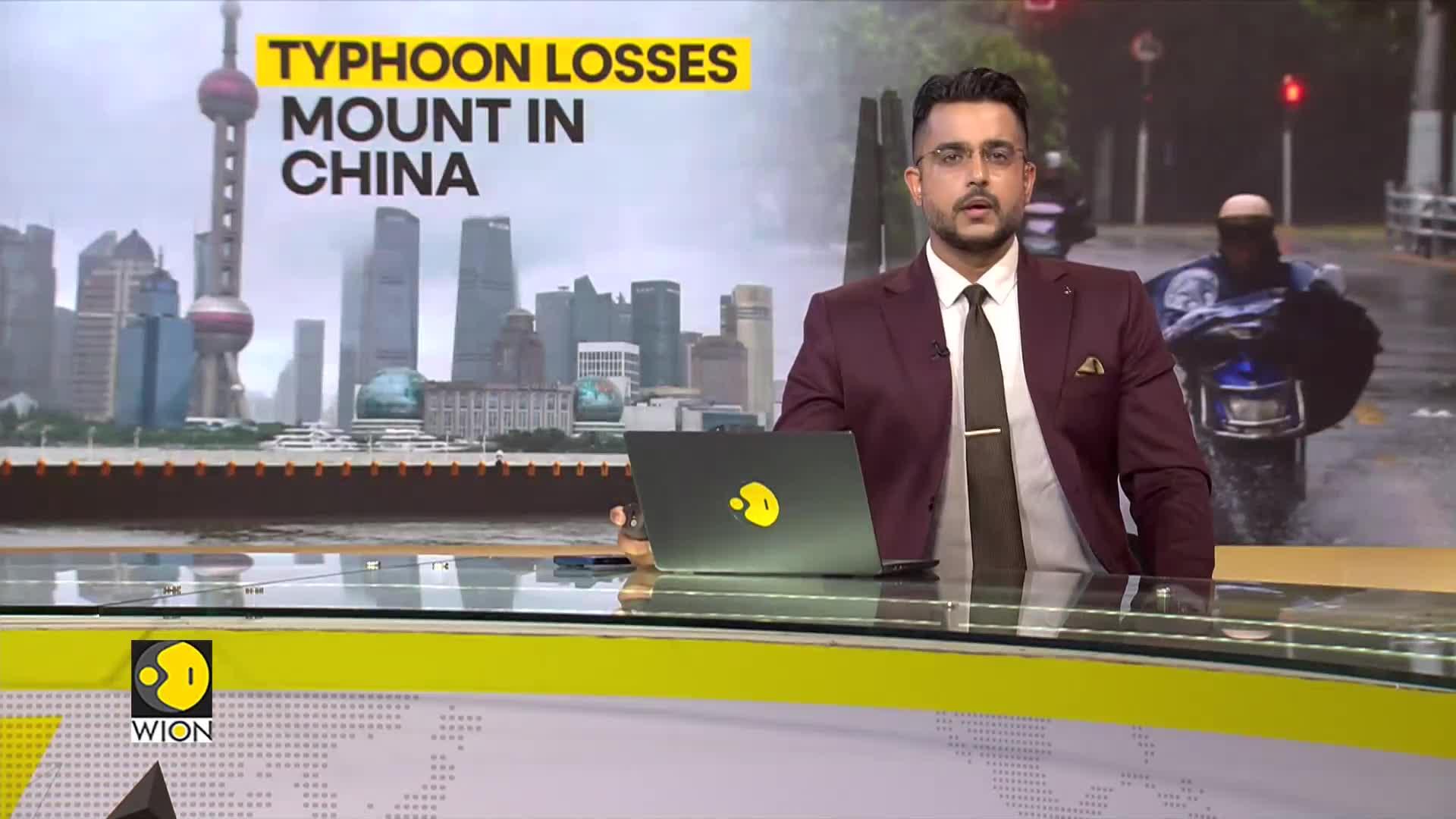 Economic losses from Typhoon Bebinca could hit 10 billion Yuan