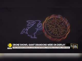 Hong-Kong Celebrates Mid-Autumn Festival With Magnificent Drone Shows
