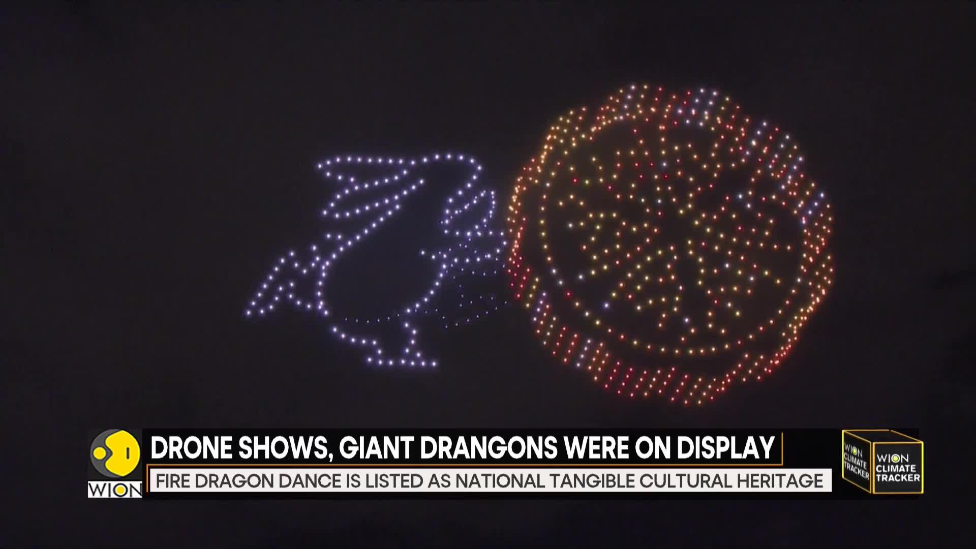 Hong-Kong Celebrates Mid-Autumn Festival With Magnificent Drone Shows
