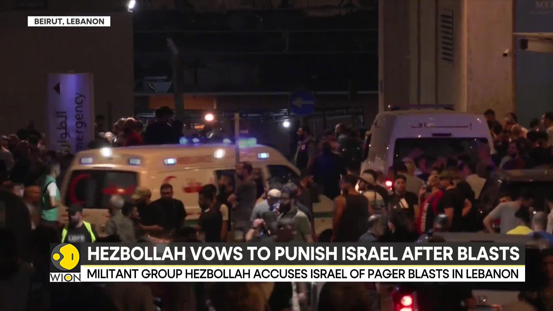 Israel's pager blasts: 9 killed in pager blasts across Lebanon
