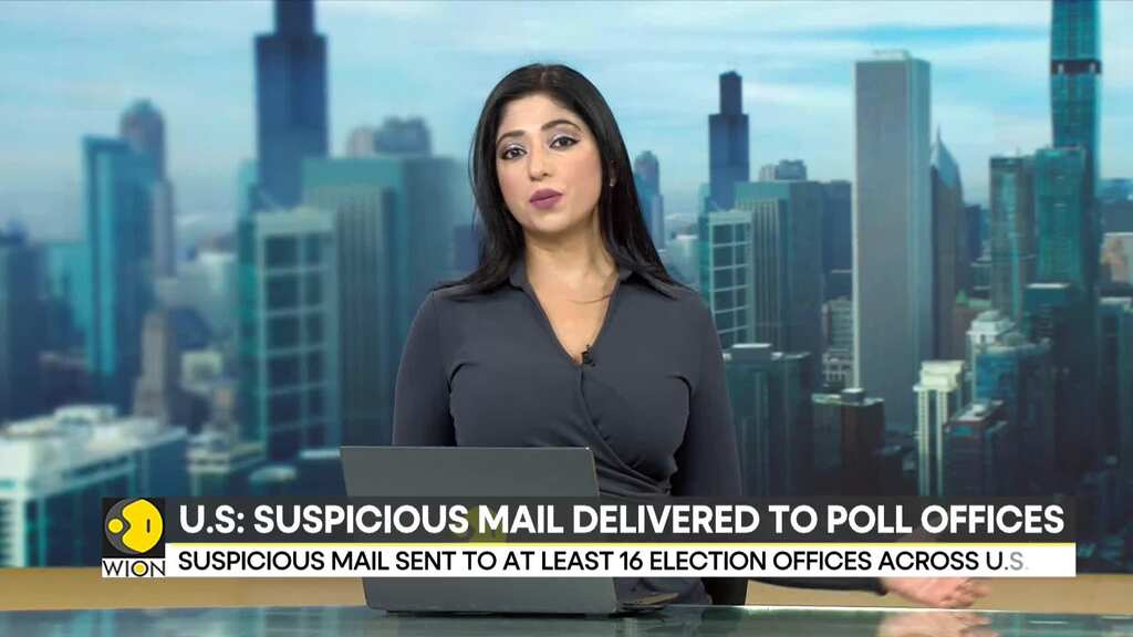 At least 16 election offices receive suspicious mail