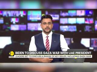 Biden and UAE President set to discuss a range of key issues, including Gaza War