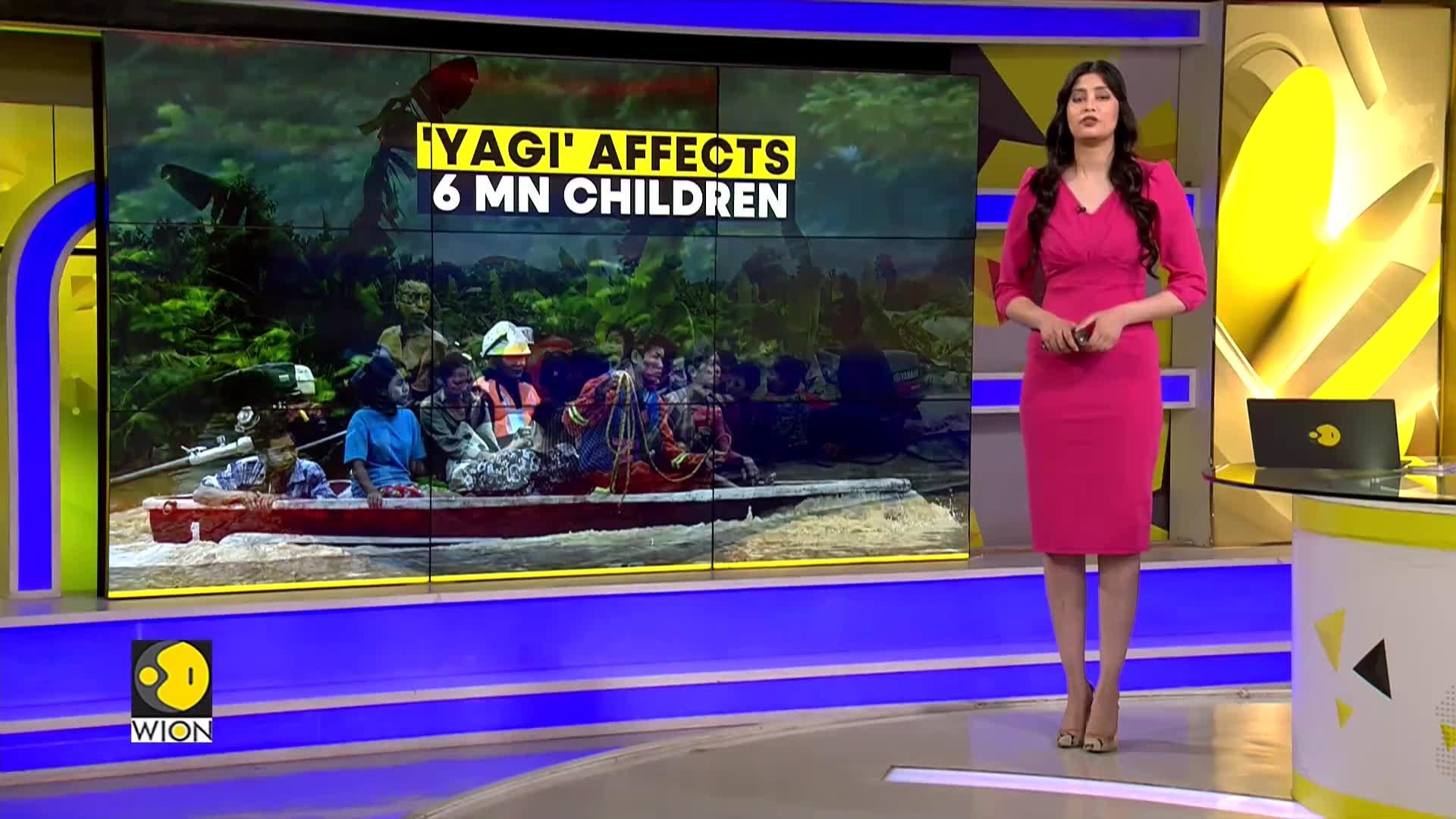 'Yagi' affected 6 million children: UNICEF