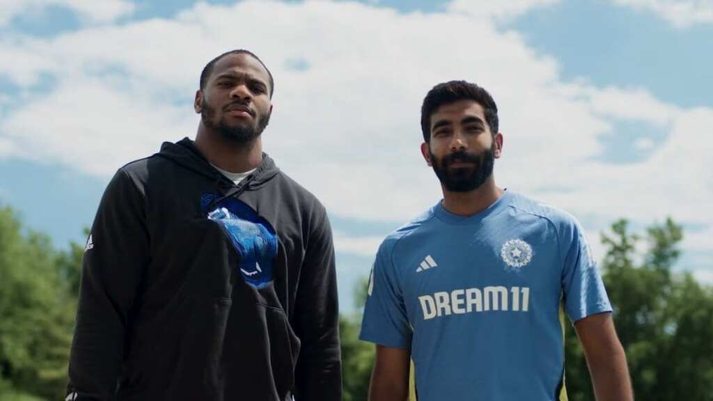 Jasprit Bumrah, Micah Parsons video goes viral as star attractions showcase skills