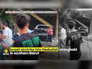 Lebanon: Aftermath Of Israeli Airstrike In Beirut Causes Widespread Destruction
