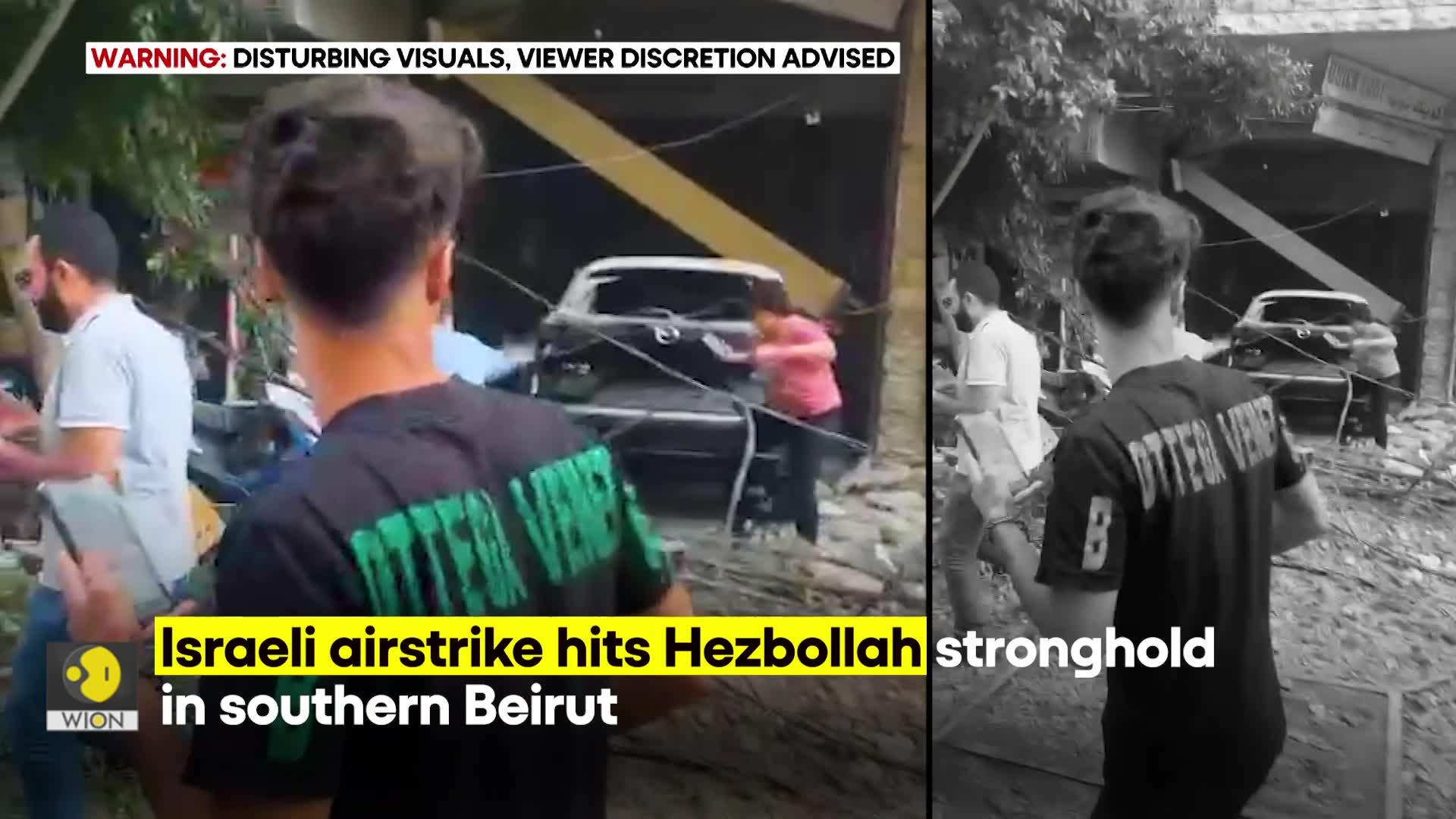 Lebanon: Aftermath Of Israeli Airstrike In Beirut Causes Widespread Destruction