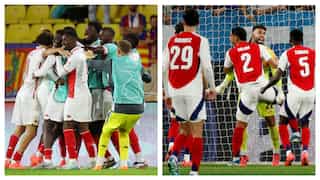 Barcelona stunned by Monaco as Arsenal held in UEFA Champions League stalemate