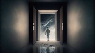 Consciousness might be traversing our world from a hidden dimension