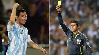 Lionel Messi escaped yellow card in exchange for jersey during 2007 Copa America, reveals former referee