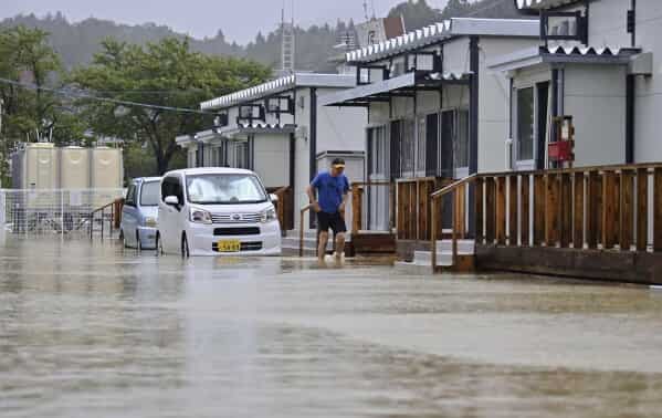 Central Japan hit by massive rains, floods; several casualties feared Central Japan hit by massive rains, floods; several casualties feared