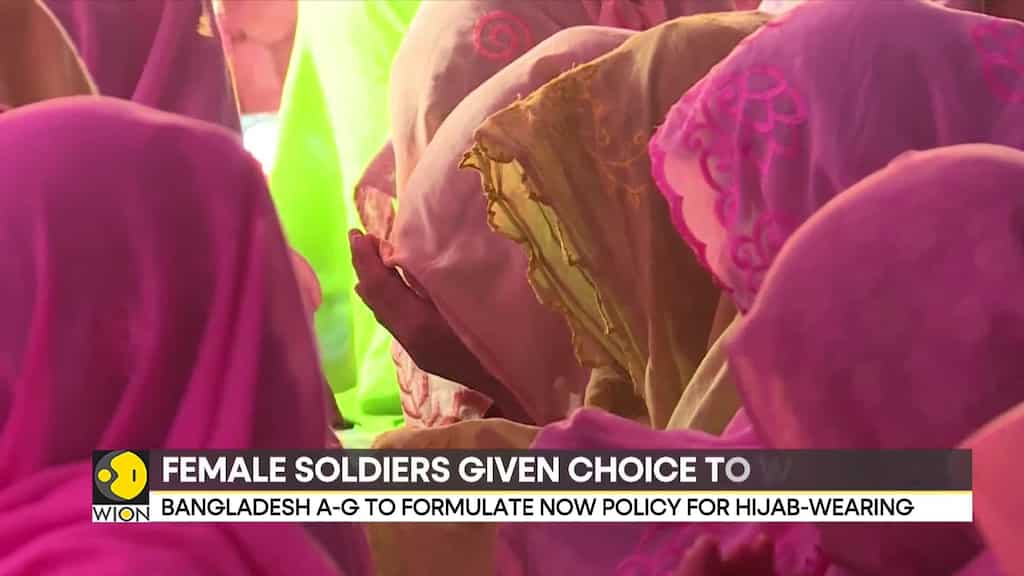 Bangladesh Army Female Troops Permitted To Wear Hijab With Uniform?