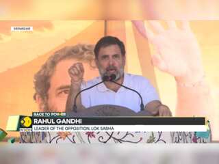 Rahul Gandhi Campaigns In Jammu & Kashmir, Criticizes BJP Policies