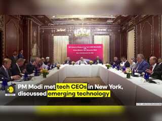 PM Modi Meets Tech CEOs In New York, Discusses Emerging Technology | WION Originals